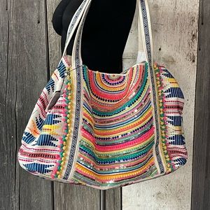 bright & beautiful! One of a kind handcrafted bag…(1)